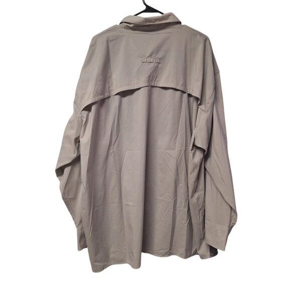 Cabelas Guidewear Shirt Button Down Pockets Active Lightweight Fishing Mens 3XL - Picture 2 of 13